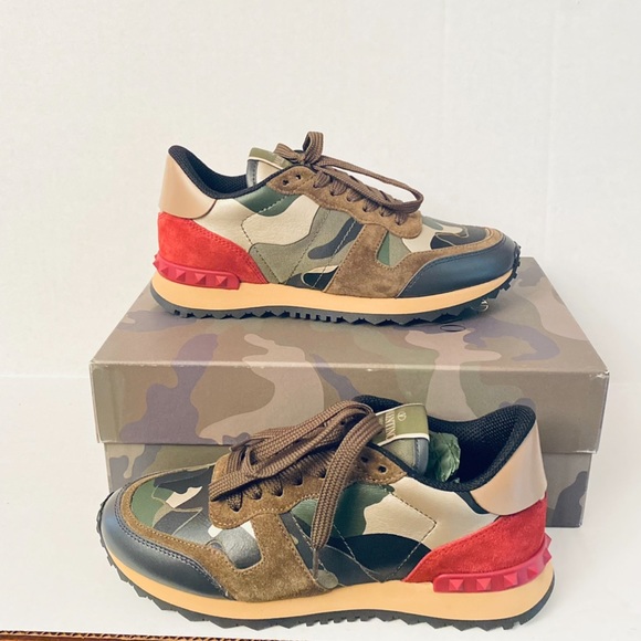 Valentino Garavani Rockrunner camouflage sneakers - Picture 11 of 12